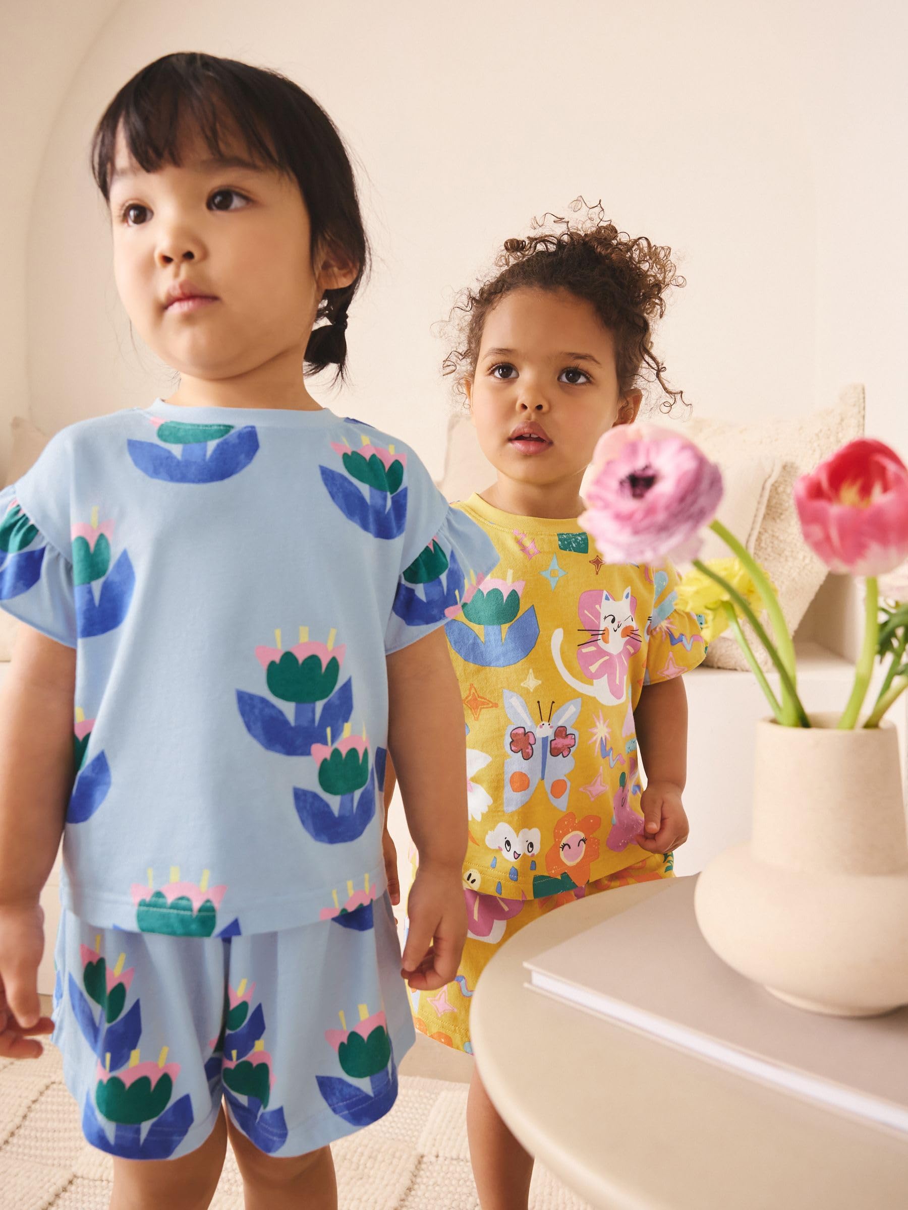 NEXT Niñas Pack de 3 Pijamas Cortos