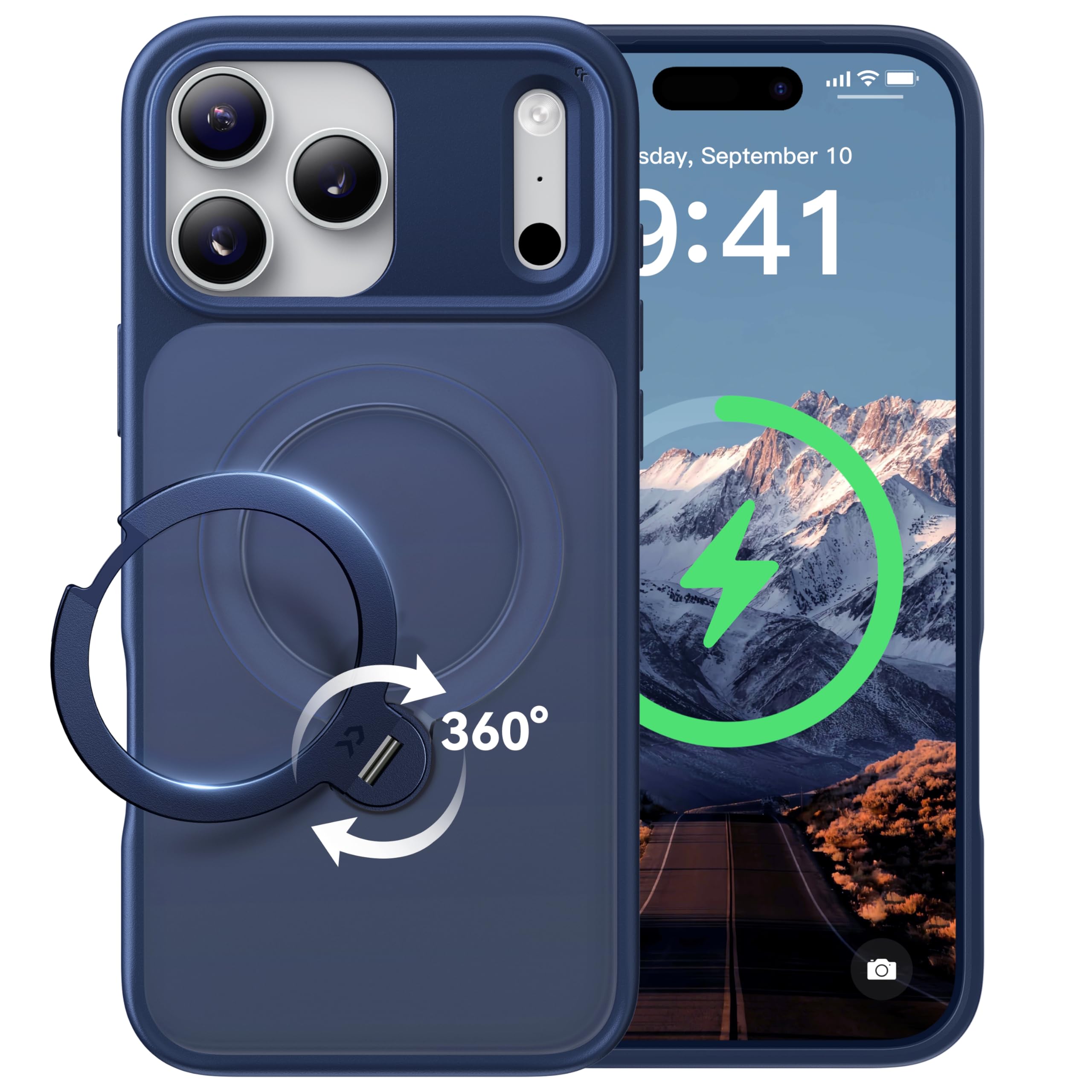 Amazon.co.jp: 【2026最高傑作&定点360度回転】CASEKOO iPhone 17 Pro