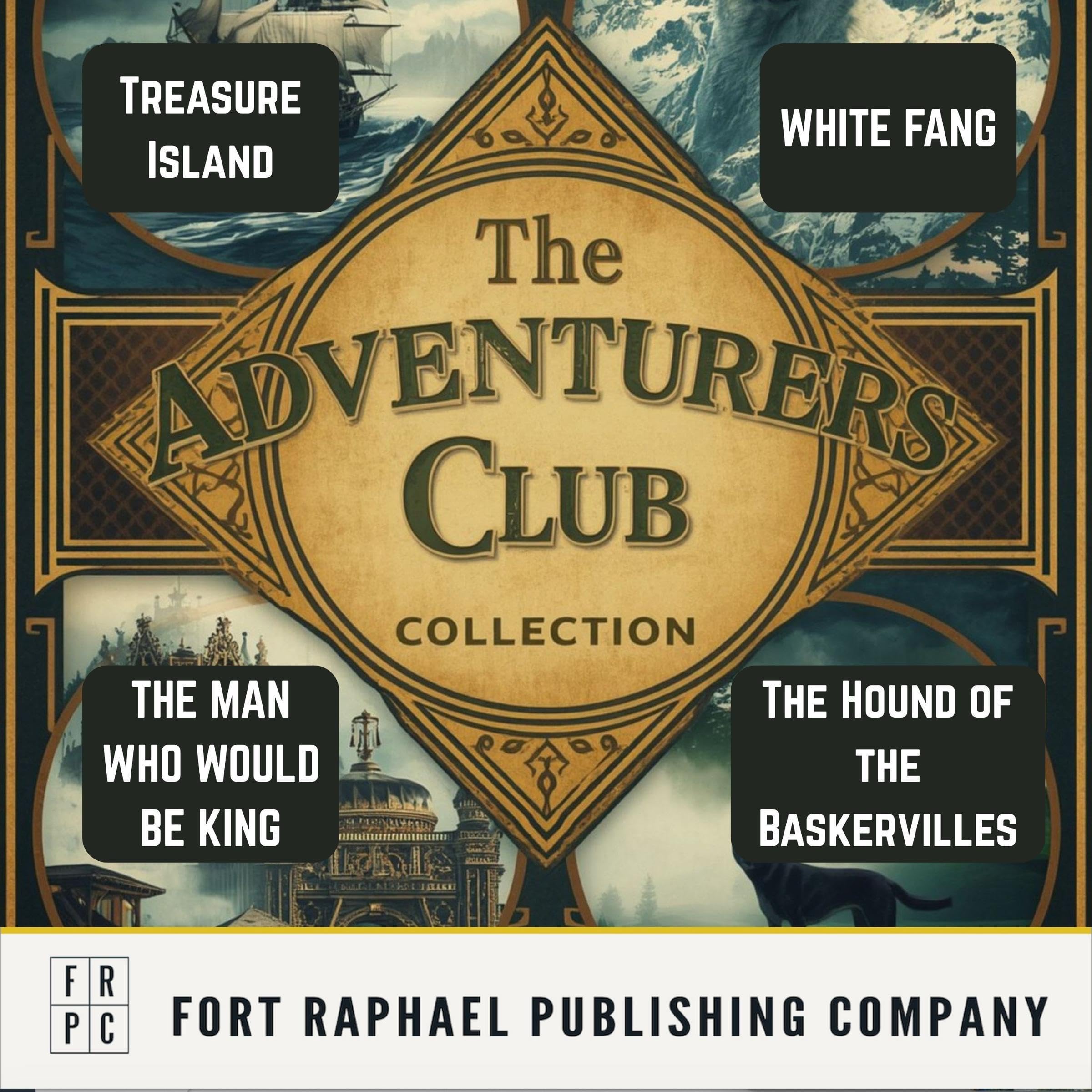 Cover art for The Adventurer's Club Collection - Four Complete Novels