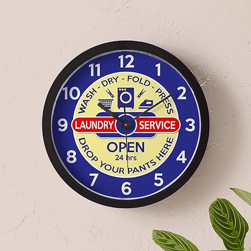 Miniatura 5 de CafePress Reloj de pared retro de 10 pulgadas para sala de estar, cocina u oficina