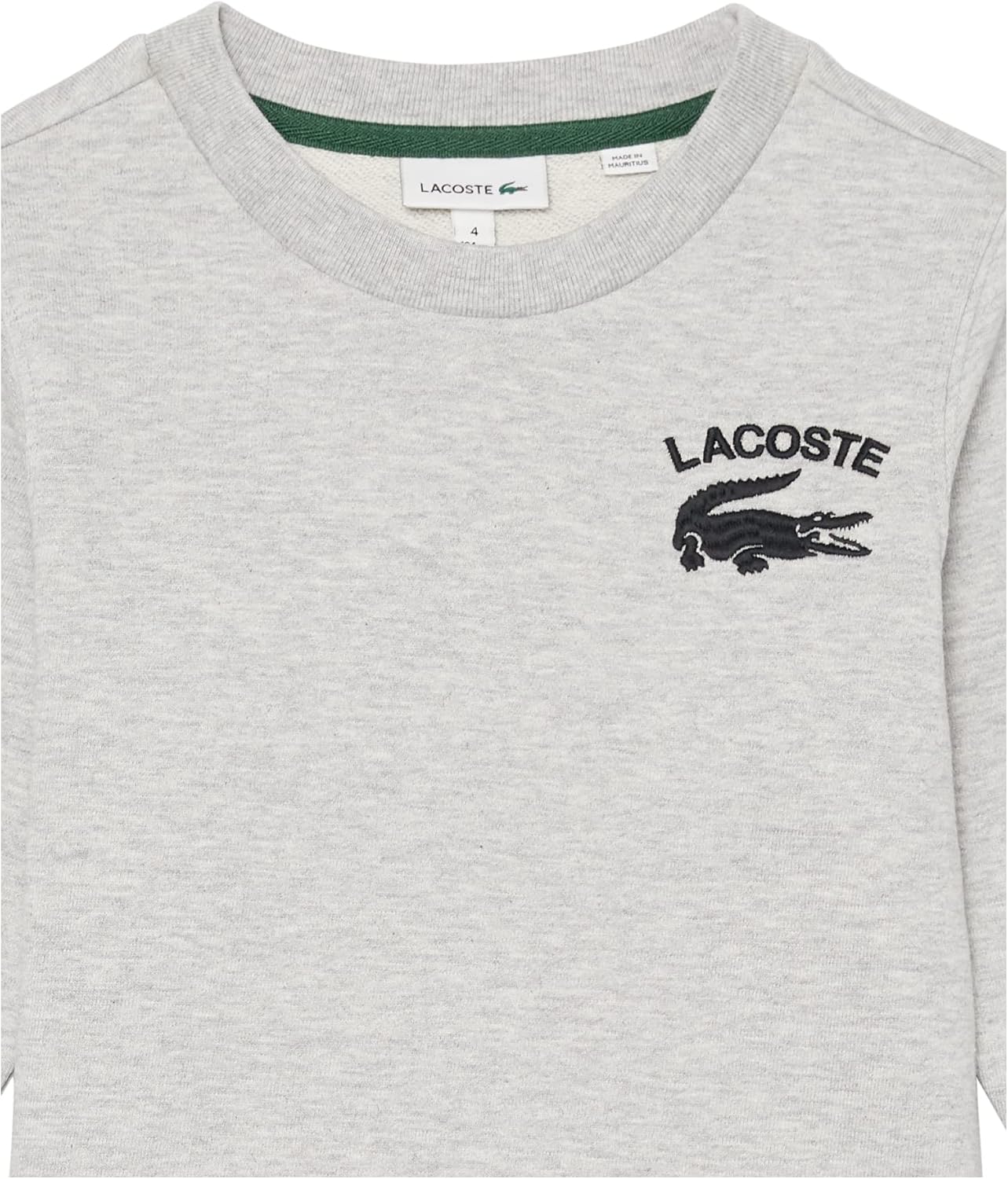 Lacoste Boys' Boy's Long Sleeve Crewneck Sweatshirt
