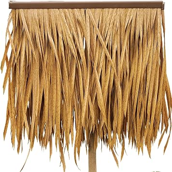 Runner Rolls Palapa Thatch Roofing Panels Tiki Hut Palapa Straw Roofs Duck Blind Grass for Garden Patio Umbrella Fence Party Decoration11 Pack