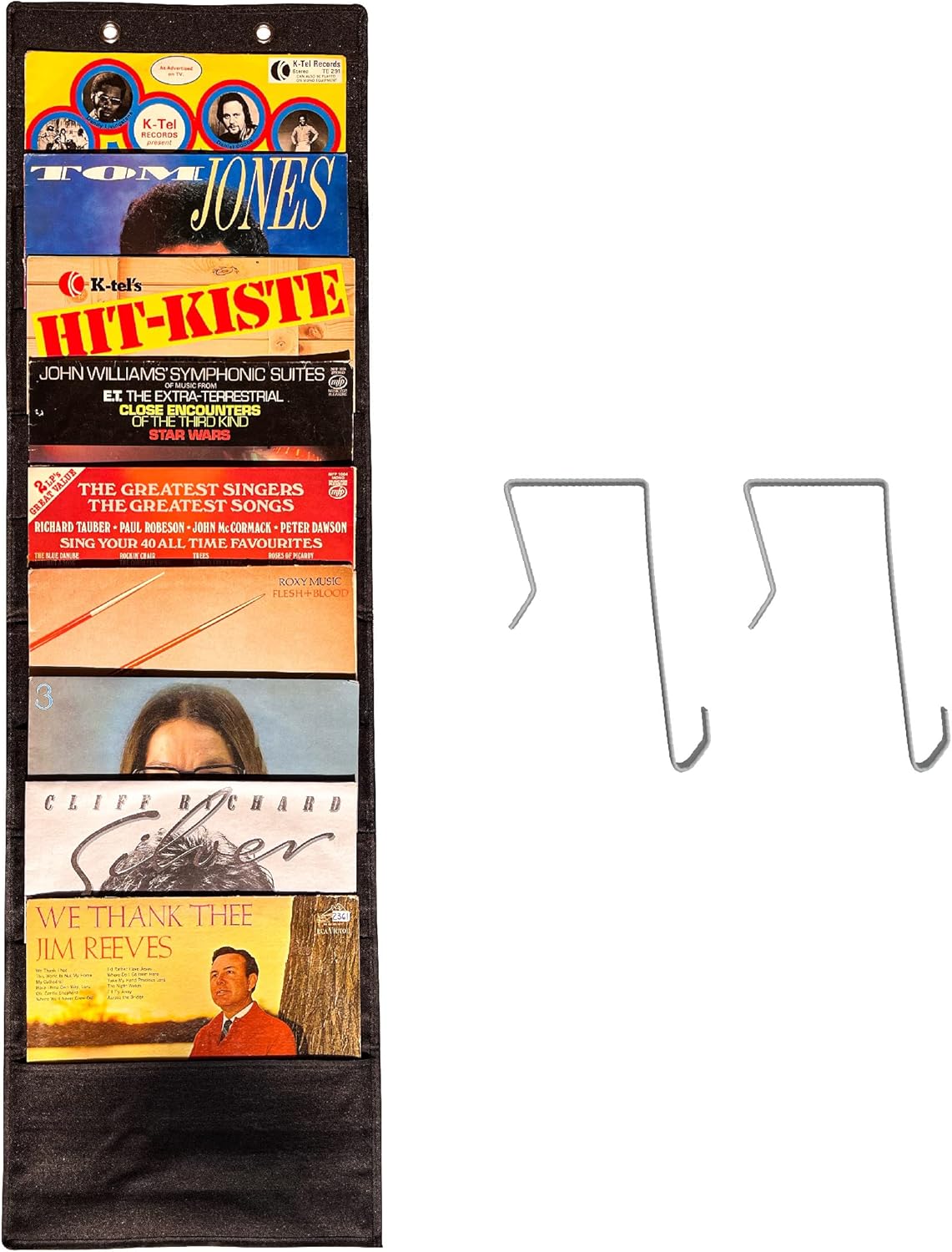 BridgeShine Vinyl Record Holder Wall Mount,Vinyl Albums