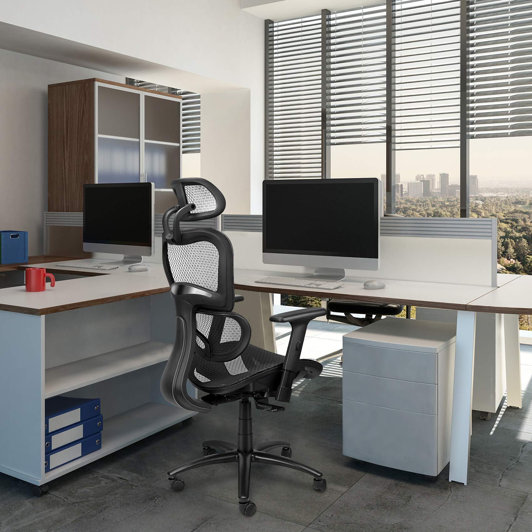 Office Chair, Becozier Desk Chair Ergonomic Computer Chair with Lumbar