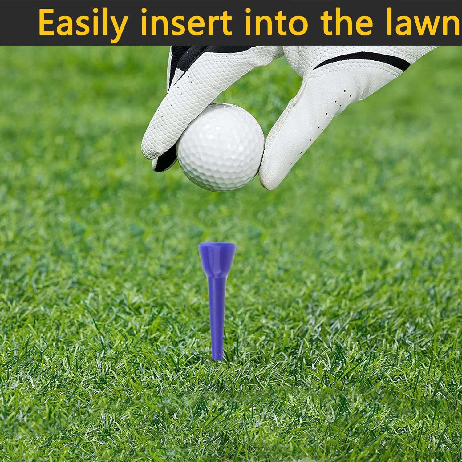 review Sazoemao Premium Prongs Golf Plastic Tees，Reduce Friction & Side Spin Golf Tees ，Portable Golf Tees，Buckle on Waist ，Color Golf Tees，2