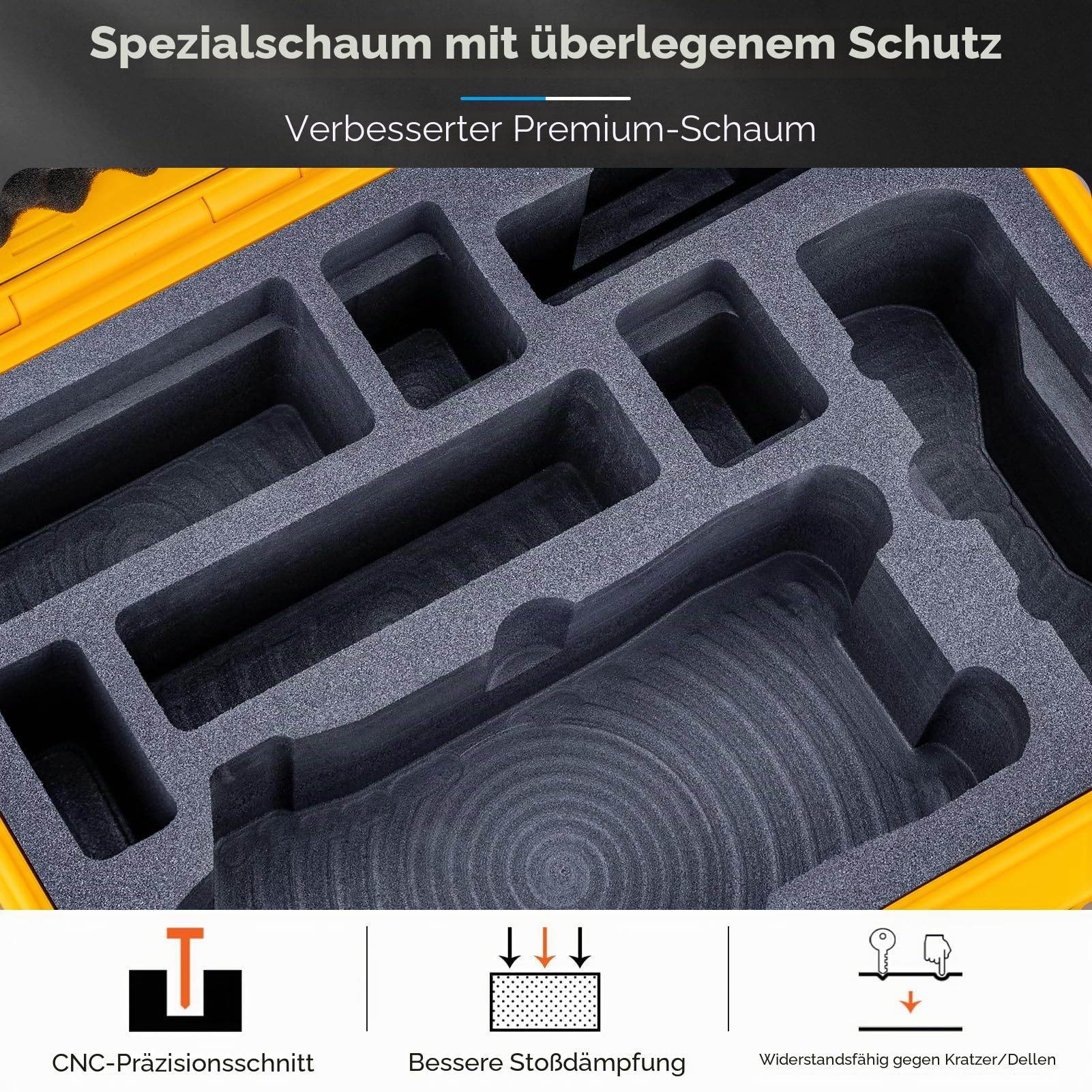 Lykus Titan M400 Hartschalenkoffer für DJI Mavic 4 Pro, DJI RC Pro 2/RC2