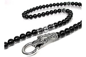 Onyx Mens Necklace: Strength and Style Intertwined