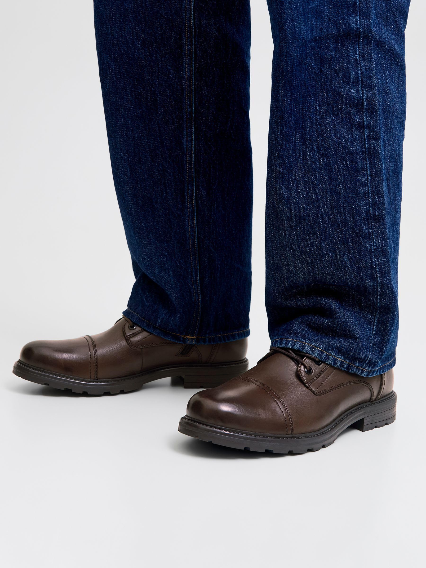 JACK & JONES Jfwchatsworth Leather Boot Sn Jfwchatsworth Bottes en cuir SnHomme
