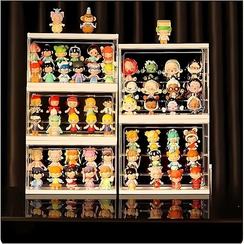 Miniatura 6 de Estuche apilable infinito organizador de protección coleccionable a prueba de polvo para figuras hechas a mano, juguetes y recuerdos, diseño