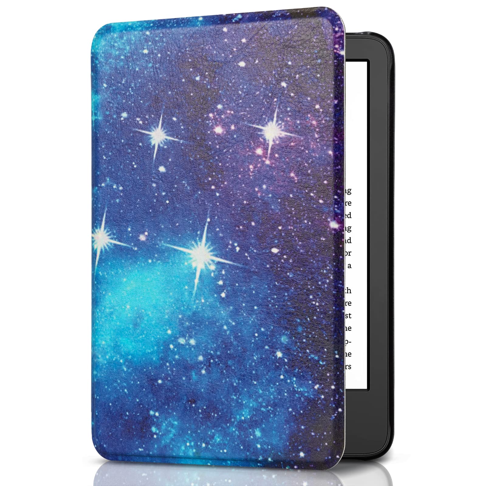CoBak Case for All New 6 Inch E-Reader 2024 and 2022 (11 Generation) - PU Leather Smart Cover, Auto Sleep and Wake, not Compatible with Kobo Clara