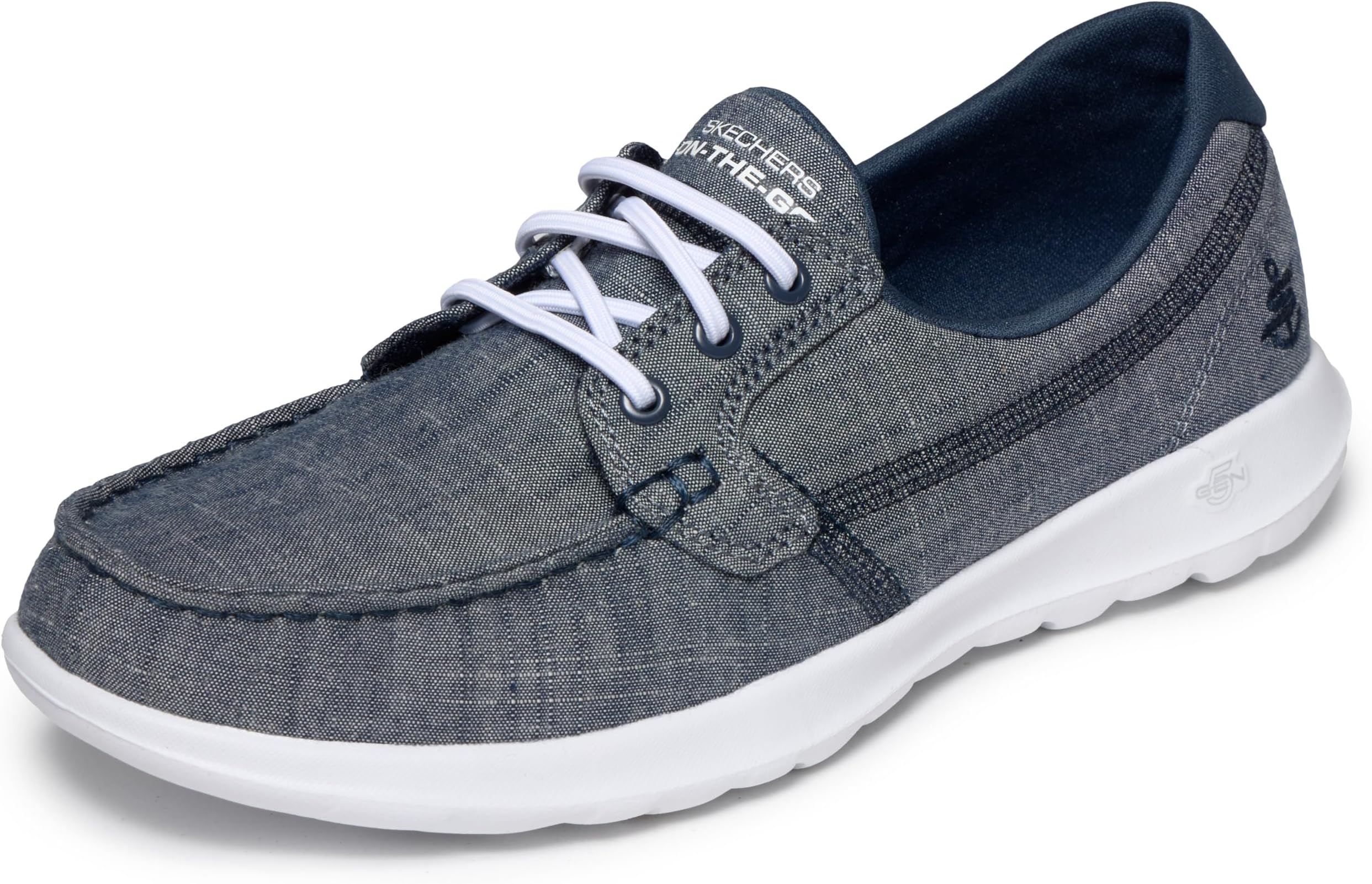 Performance Women's Go Walk Lite-15433 Boat Shoe,navy,6 M US