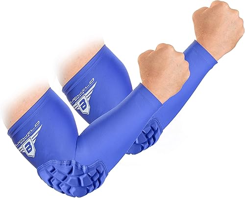 Coderas acolchadas para baloncesto, fútbol, voleibol, jóvenes y adultos, 1 par Azul Real,Negro -,Camo Negro,Camuflado azul,Azul marino,Blanco