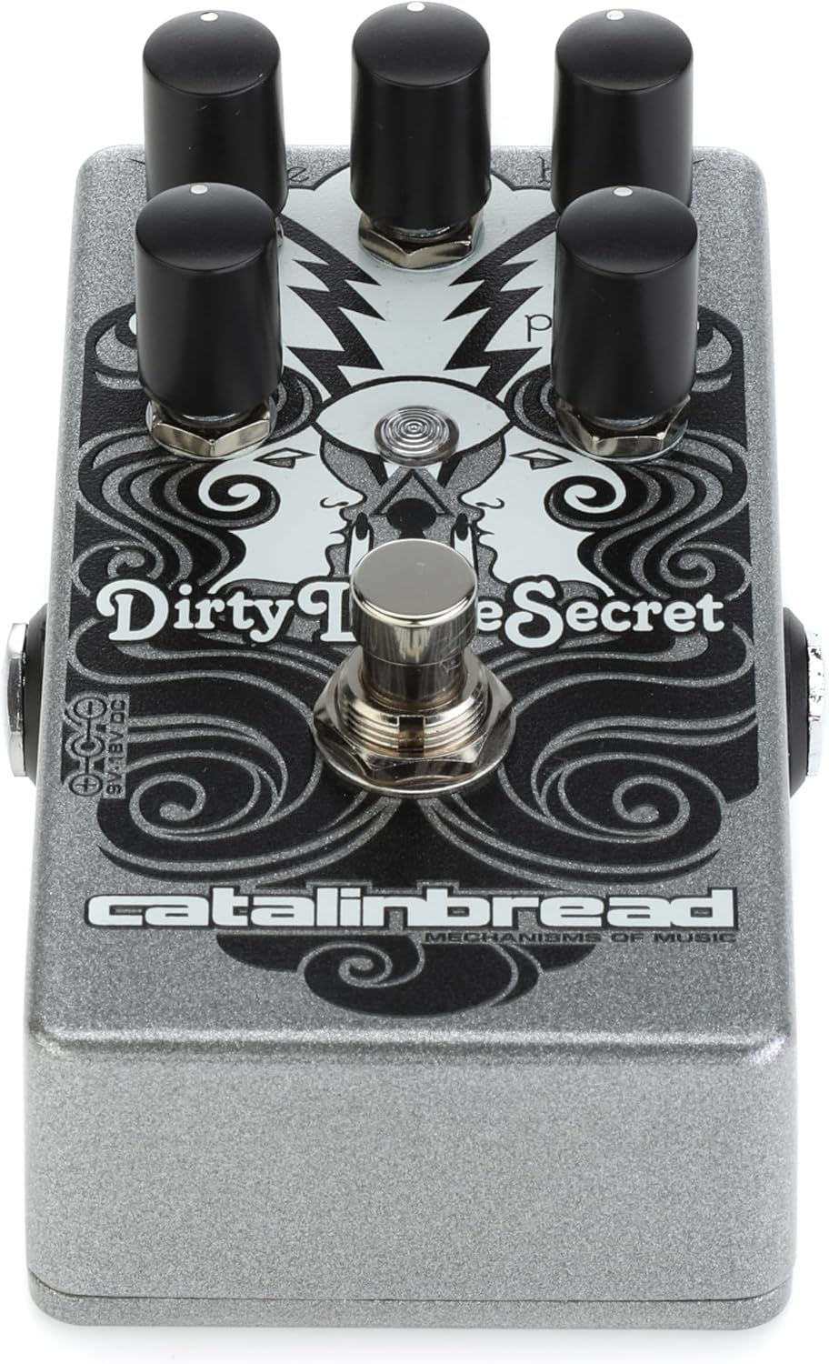 Catalinbread Dirty Little Secret Foundation Overdrive Pedal – Ultimate Overdrive Pedal with Treble, Middle, Bass, Pre-amp, and Master Controls for Guitarists Seeking Customizable Sound