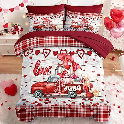 Miniatura 17 de Nesker Juego de edredón de primavera de 7 piezas, tamaño King, juego de ropa de cama de mariposas florales para niños y adultos, juegos de sábanas