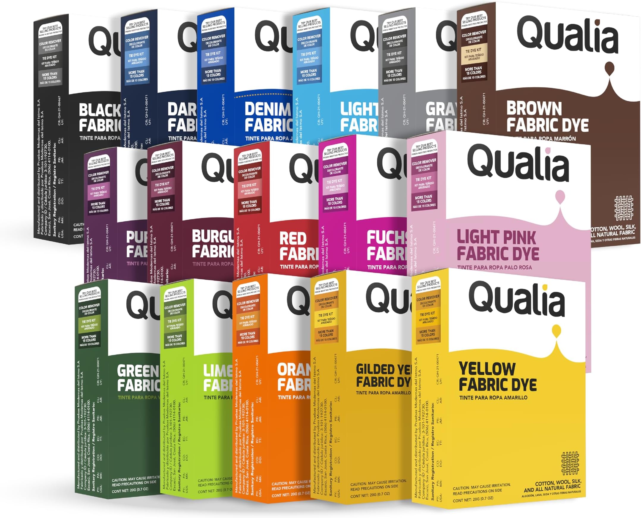 Tie Dye Powder, 24 Colors DIY Tie Dye Powder Bottled Fabric