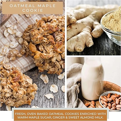 Miniatura 3 de A Cheerful Giver - Arce de avena - Tarro de vela perfumado de Papa de 34 onzas con tapa - Keepers of The Light - 155 horas de tiempo de combustión,