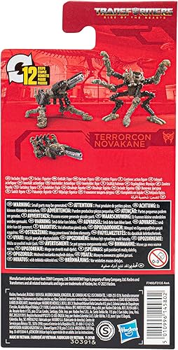 Miniatura 6 de Transformers Toys Studio Series Rise of The Beasts Terrorcon Novakane Toy de 3.5 pulgadas, figuras de acción para niños y niñas a partir de 8 años