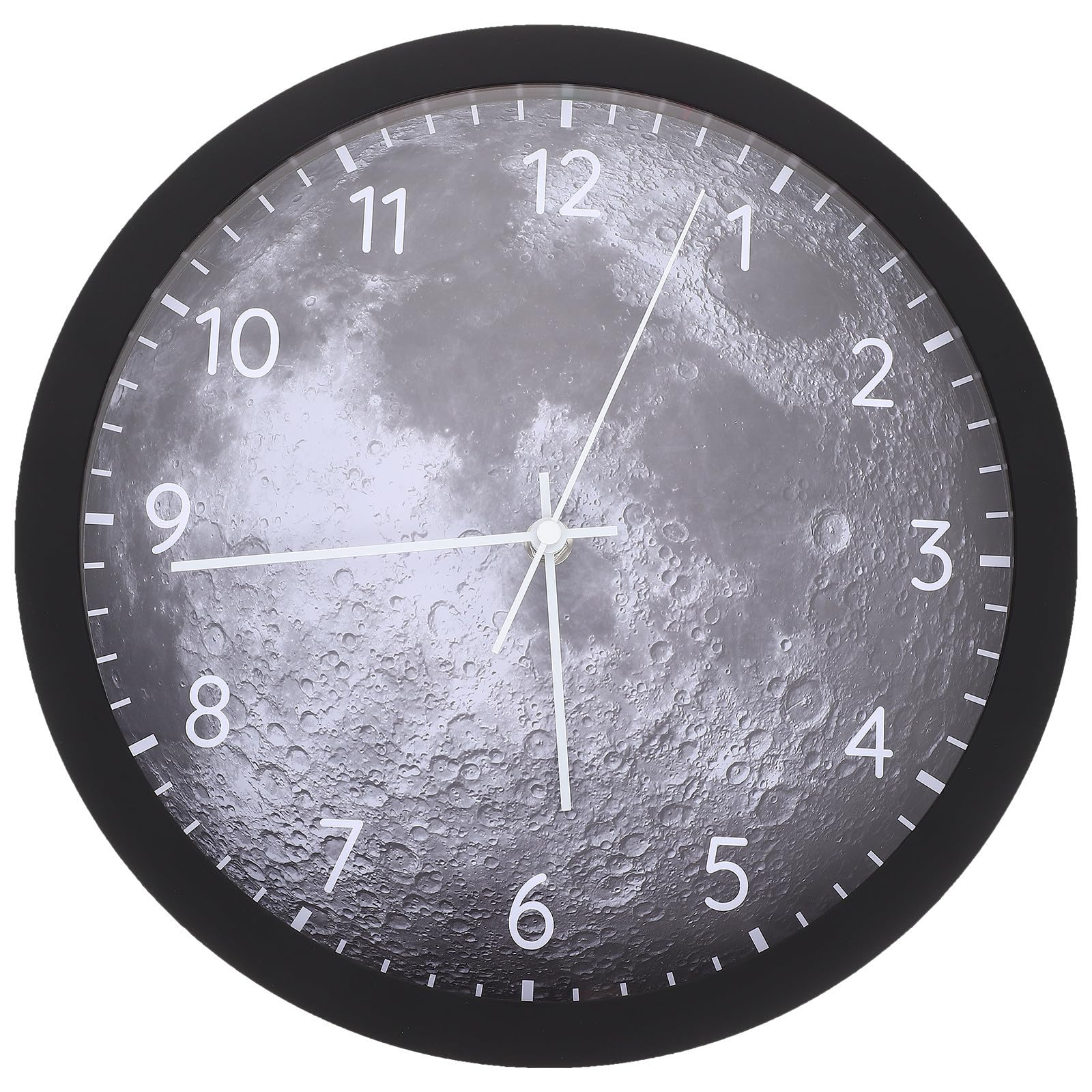 DECHOUS Reloj de Pared LED Decorativo Voz, Silencioso y Moderno