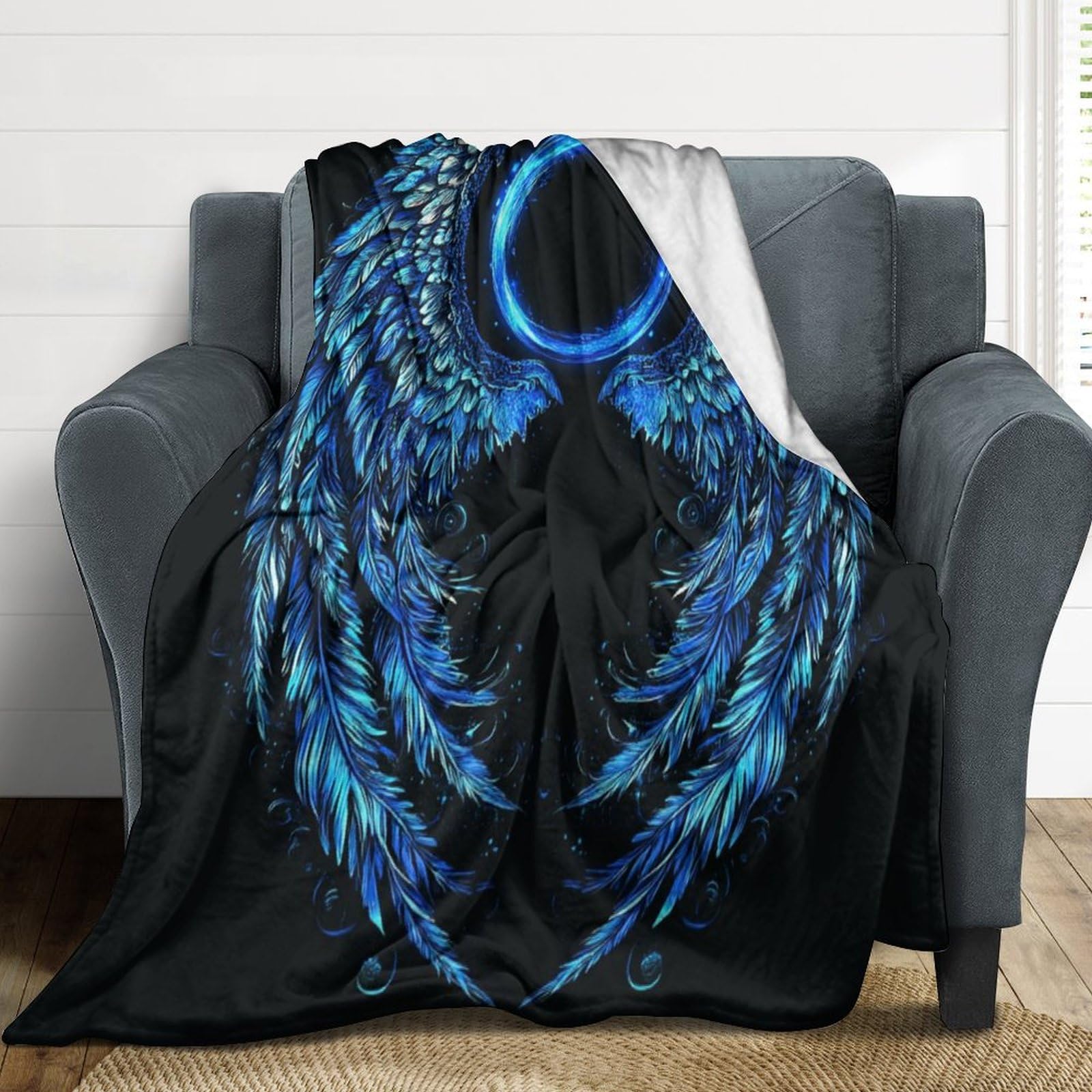 Couverture douillette flanelle pour salon et sieste des enfants