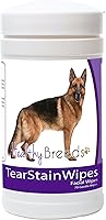 Vista 221 de Healthy Breeds Toallitas quitamanchas de lágrimas de perro para husky siberiano – Más de 100 razas – Limpiador facial de ojos – 70 toallitas