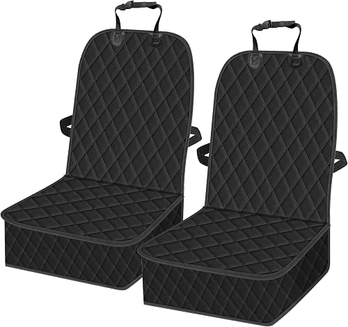 Femuar 2 Packs Car Front Seat Cover for Dogs, Waterproof