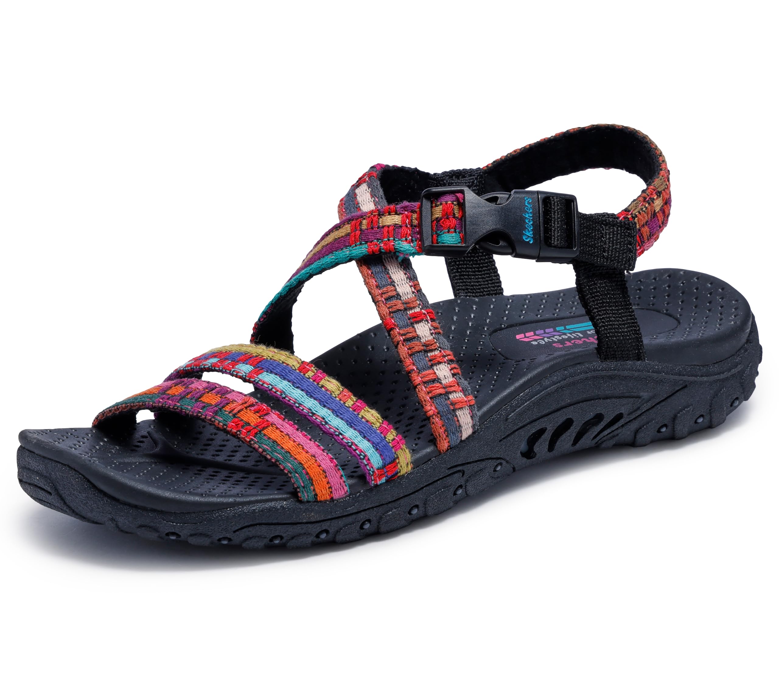 Skechers Women's Reggae-SEW ME-Boho Woven Strappy Slingback sold price at auction in Canada