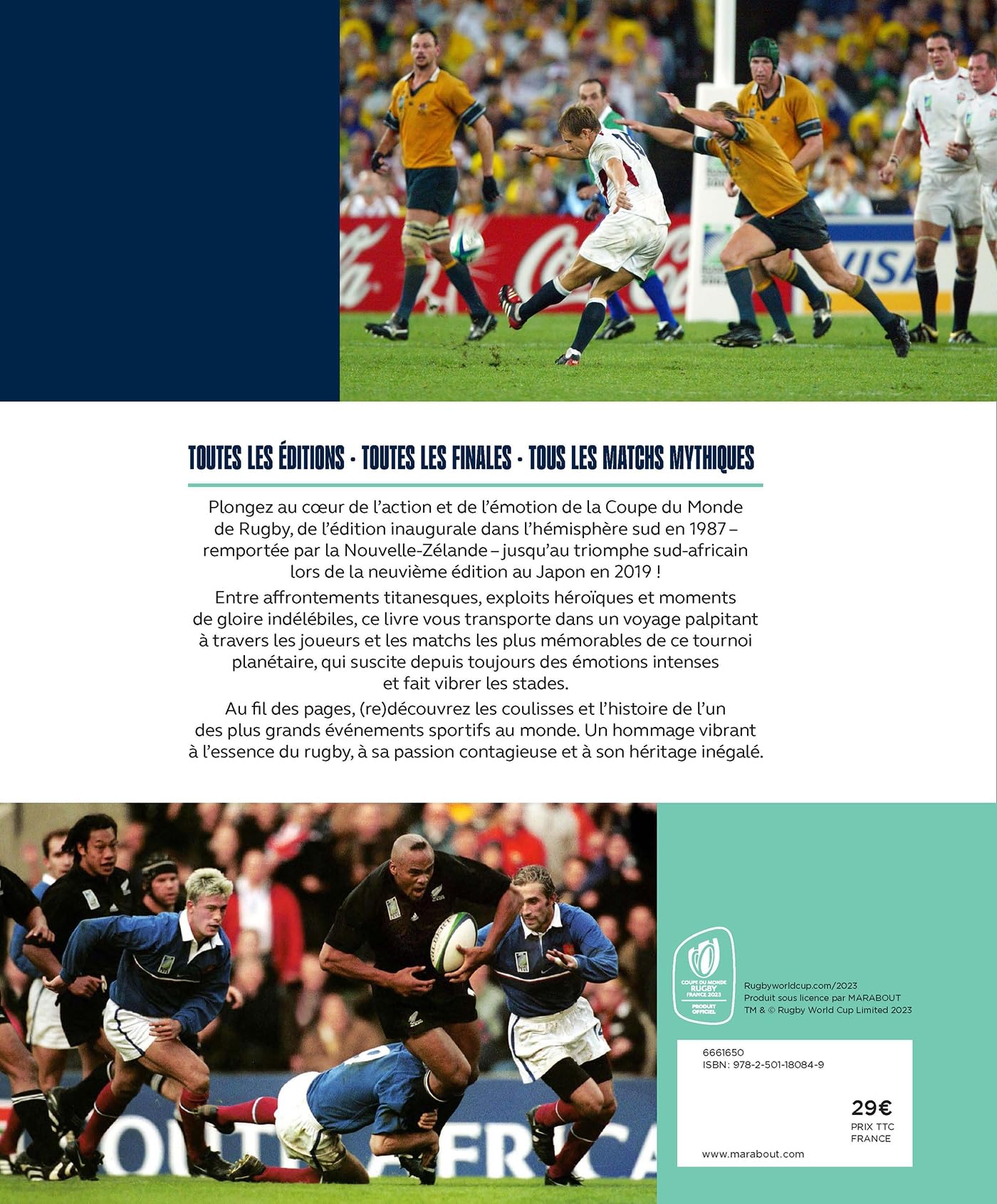 Coupe du monde de rugby - La rétro depuis 1987