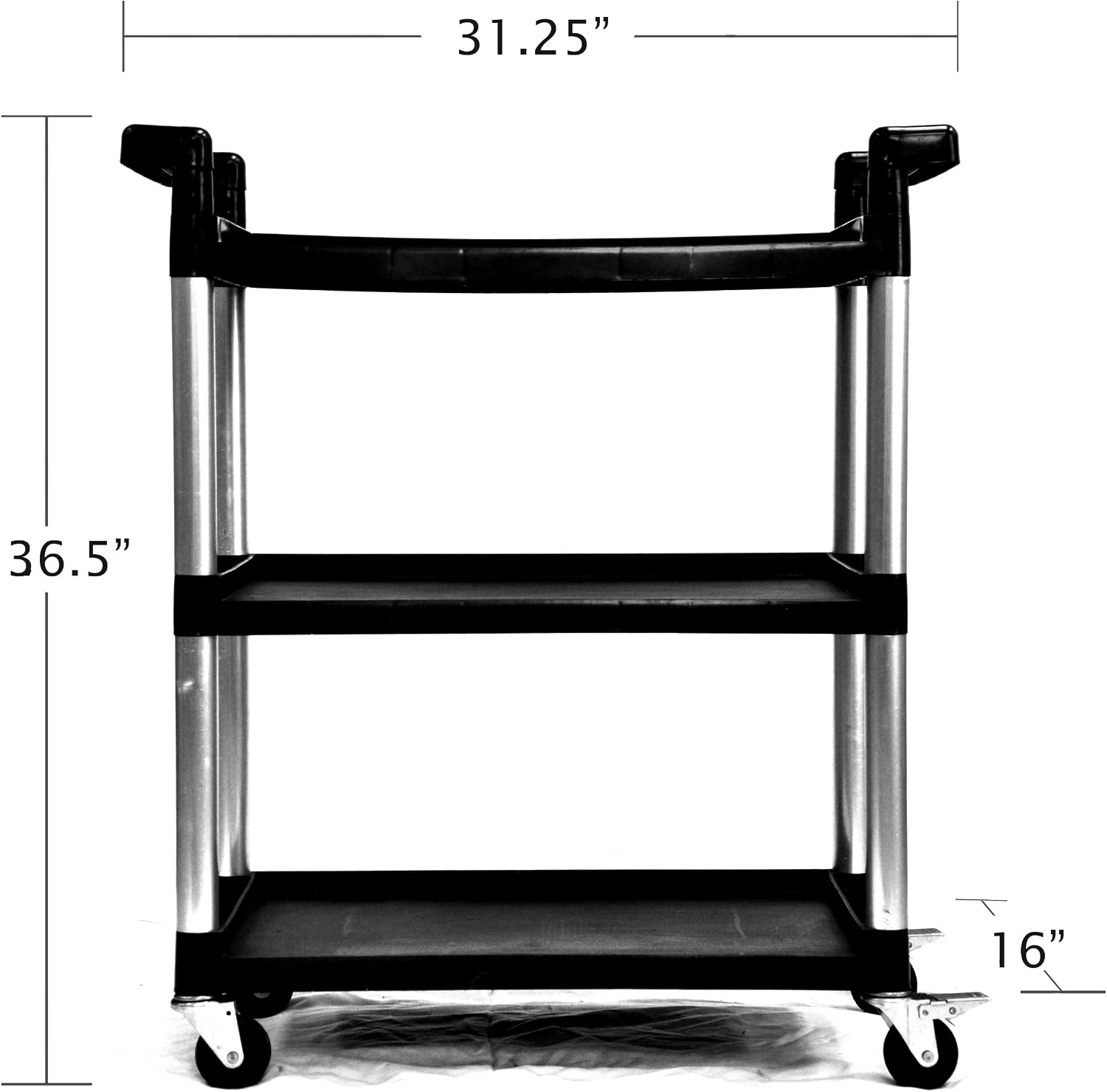 Trinity 3-Tier Utility Cart