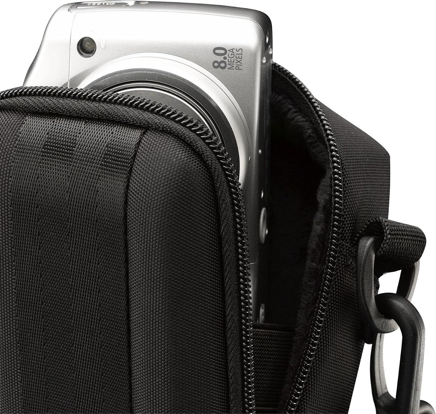 Case Logic QPB-202 EVA Molded Flash Camcorder or Medium Zoom Camera Case (Black)