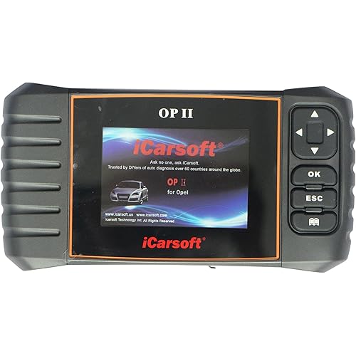 iCarsoft OP II Opel OBDII DIY Scan Tools Multi-Systems Scanner New Version