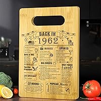 Vista 11 de Regalos de cumpleaños 90 para mujeres u hombres, tabla de cortar en 1935, decoraciones de cumpleaños de 90 años, regalos de cumpleaños