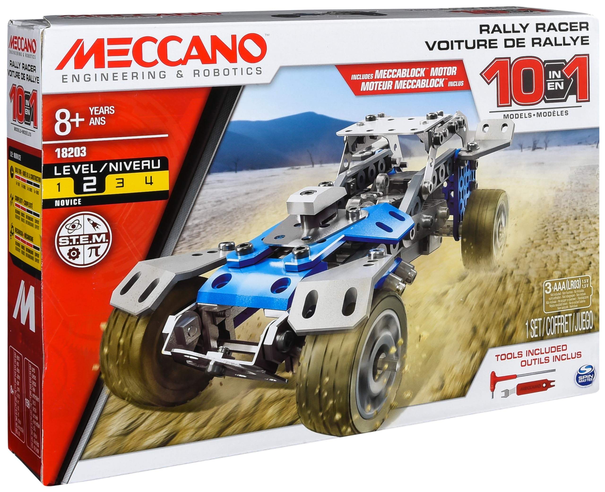 MECCANO, Multimodello da 10 - Veicolo da Rally