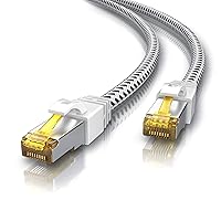CSL - Cavo di rete CAT 7 Gigabit Ethernet LAN, 15 m