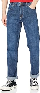 WRANGLER Herren Jeans Straight - Mid Waist - Regular Fit - Blau Schwarz W30-W44