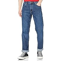 Wrangler Red Kabel Straight, Jeans Uomo