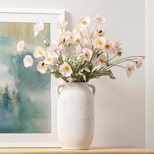 Vanselia Ceramic Flower Vase Home Table Decor Living Room Farmhouse