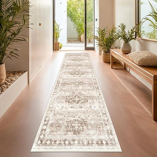 Miniatura 755 de Alfombra Boho Negra para Sala de Estar - Alfombra de Área Lavable de 10x14 Pies, Alfombras de Comedor para Debajo de la Mesa, Alfombra Suave de Pelo