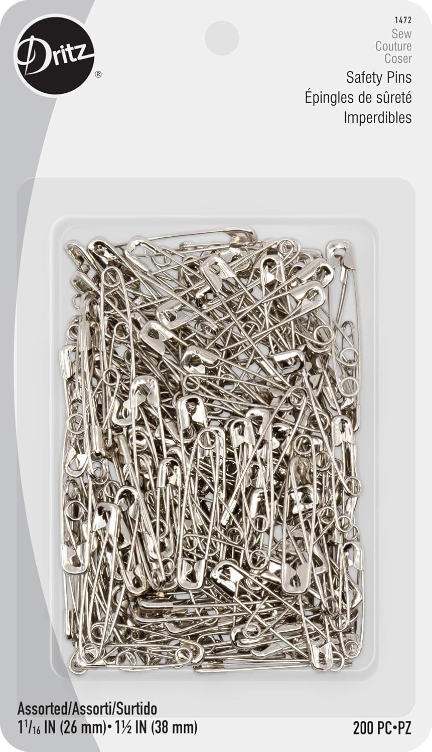 Dritz Acier De Sécurité Pins-Size 2 200/Pkg