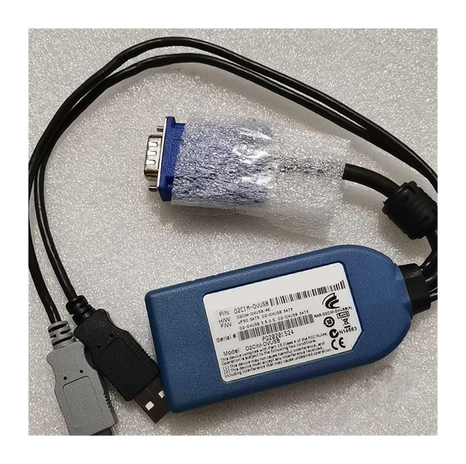 Module d'interface D2CIM-DVUSB Raritan KVM double USB