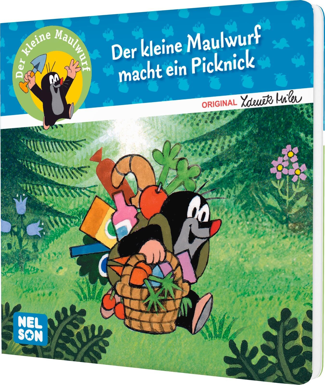 Der kleine Maulwurf: Der kleine Maulwurf macht ein Picknick: Pappbilderbuch für Kinder ab 3 Jahren