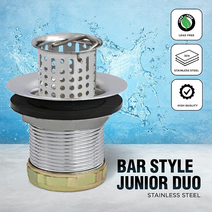 Colador de Fregadero Everflow Acero Inoxidable miniatura 3