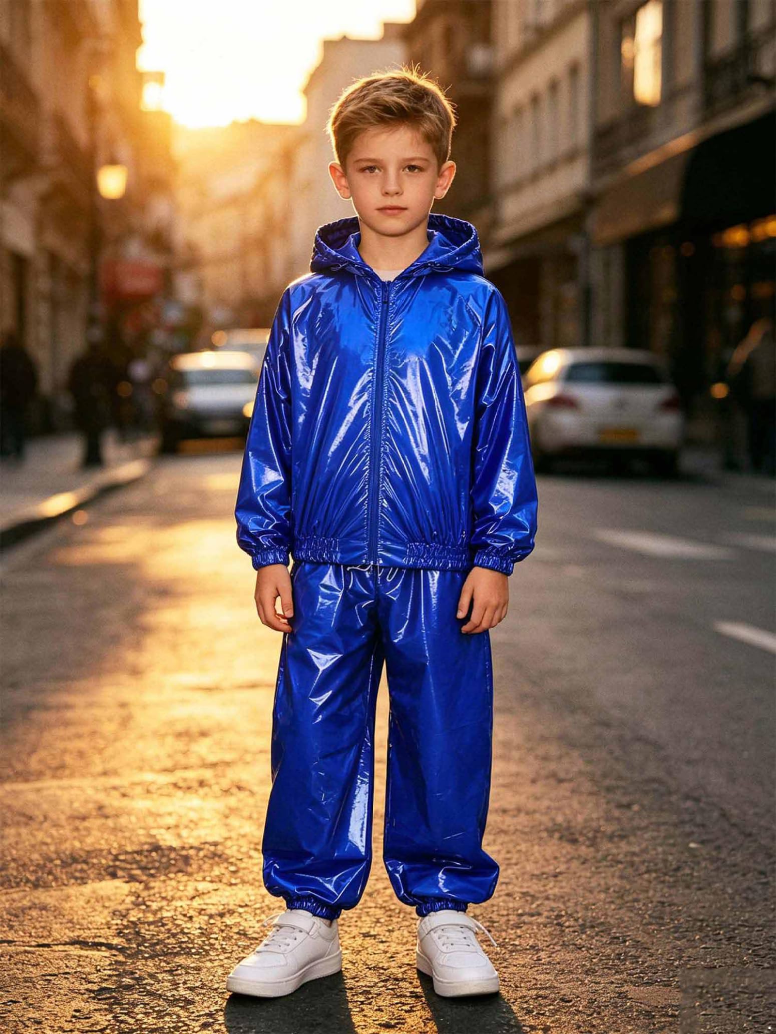 Bambina Set Di Abbigliamento Bambino Completi Da Tuta Jogging Pioggia