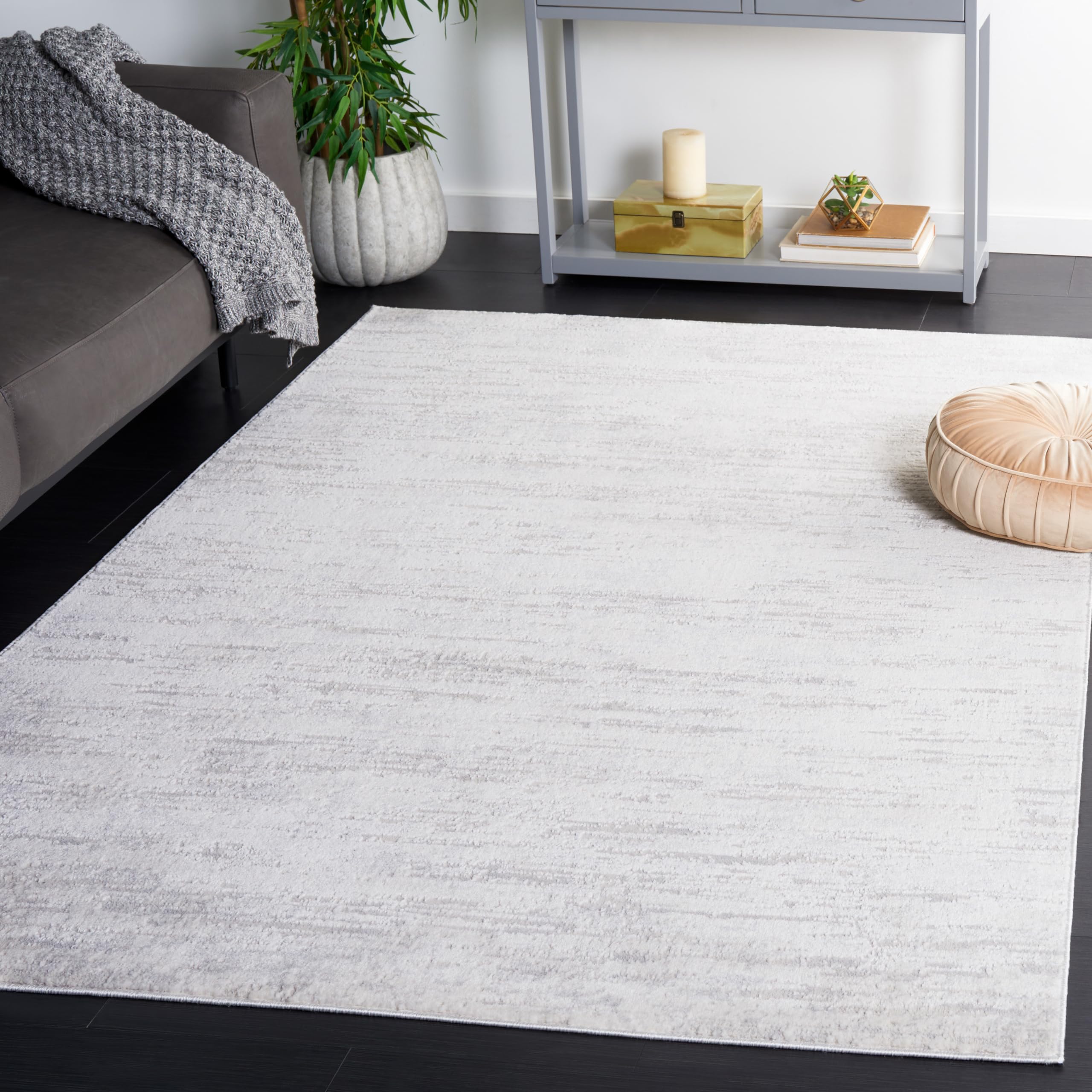 Tapis court Safavieh ivoire 122x183 cm pour salon moderne Hanna