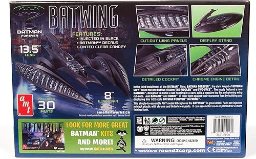 Miniatura 4 de AMT Batman Forever Batwing 132 Kit de modelo a escala 132