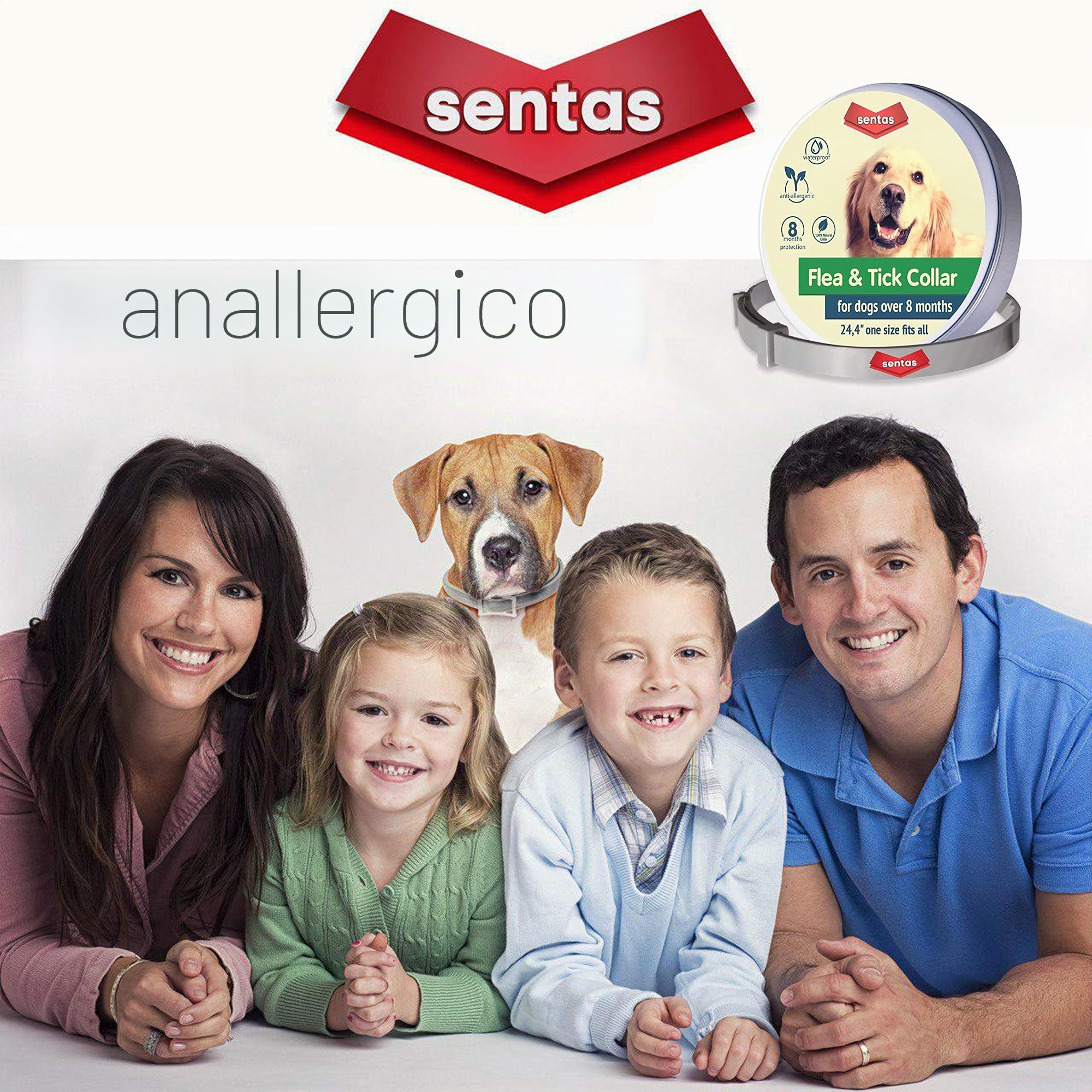 Advantix - Spot On per cani oltre 4 Kg fino a 10 Kg, 4 pipette da 1.0 ml, Antiparassitario per Zecche Pulci e Pidocchi