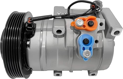 RYC Nuevo compresor de CA y embrague de A/C IH327-01 (se adapta a Honda Accord 3.0L 2003, 2004, 2005, 2006, 2007; compatible con Acura TL 3.2L, 3.5L