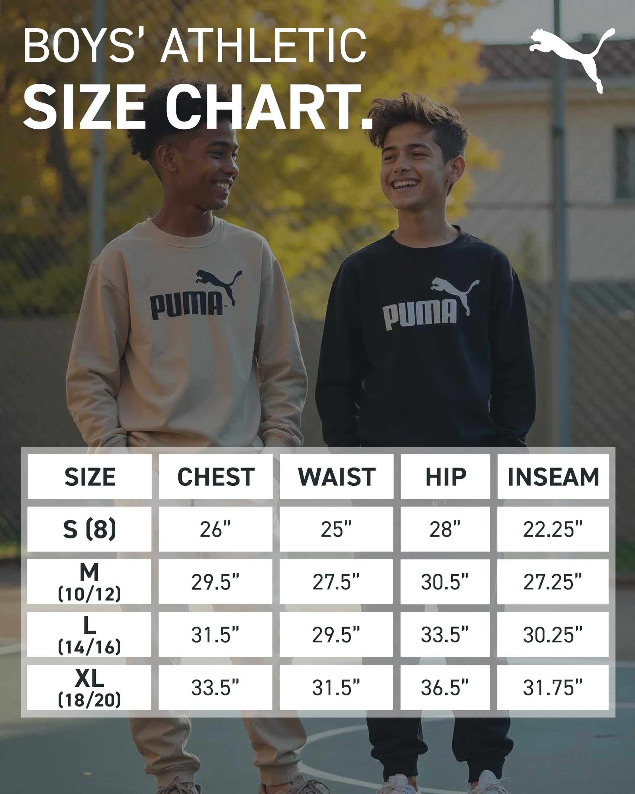 PUMA Set di 2 pantaloni da ragazzo, giacca sportiva con cerniera, felpa e pantaloni da jogging attivi, set sportivo per ragazzi (8-16)