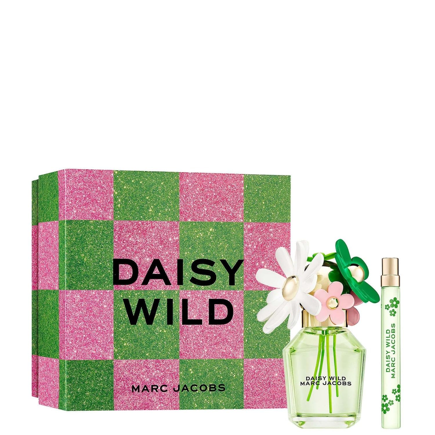 Marc Jacobs Daisy Wild Eau de Parfum 50ml Gift Set 2024 (Contains 50ml EDP and 10ml Travel Spray)