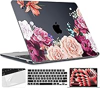 Vista 172 de TWOLSKOO for M4 MacBook Air 13.6 inch Case 2025-2022 Release M4 A3240 M3 A3113 M2 A2681, Plastic Hard Shell & Screen Protector & Keyboard Cover &
