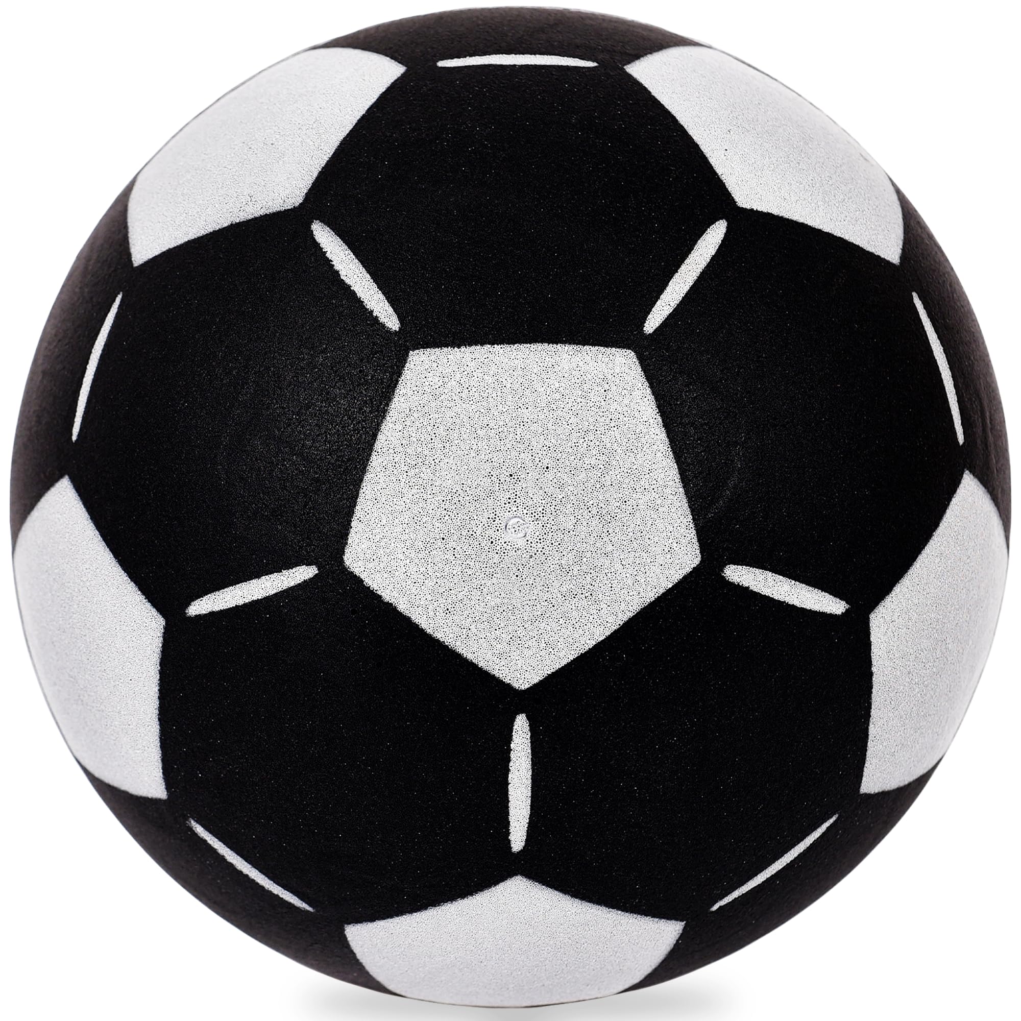 Silenzioso pallone da calcio misura 4, palla da allenamento in schiuma per allenamento silenzioso, palla morbida per giovani, adolescenti, uomini e donne, 300 g, pronto come regalo